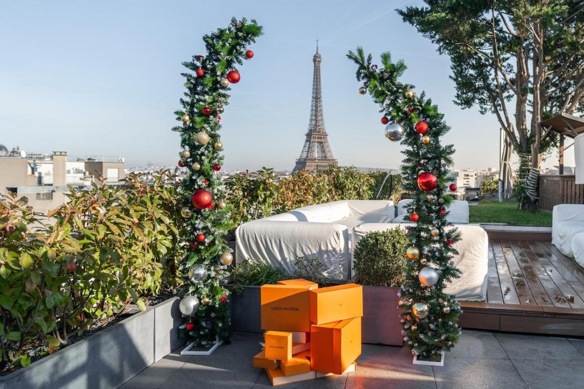 Splendide Rooftop Jacuzzi Tour Eiffel Ac * Parijs